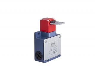 Выключатель концевой быстрого переключения с металлической консолью, стальным кронштейном направлен вверх (1НО+1НЗ), L53K13LUM322 - EMAS