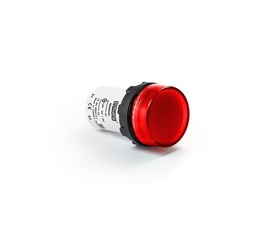 Светосигнальная арматура красная 12V AC/DC, MBSD012K - EMAS