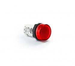 Светосигнальная арматура красная 24V AC/DC, MBSD024K - EMAS