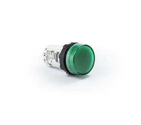 Светосигнальная арматура зеленая 24V AC/DC, MBSD024Y - EMAS