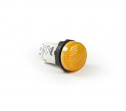 Светосигнальная арматура желтая 12V AC/DC, MBSP012S - EMAS