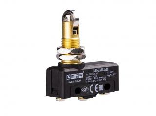 Мини выключатель с плунжером и роликом Ф12мм (1CO), MN2MUM8 - EMAS