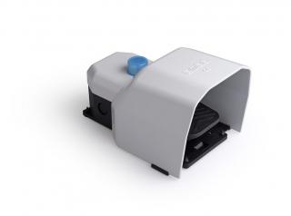 Одиночная педаль с функцией сброса (2 скорости) с защитным кожухом (1НО+1НЗ)+2Н3, PDKS11GX23G - EMAS