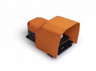 Одиночная педаль (2 скорости) с защитным кожухом (1НО+1НЗ)+2x(1НО+1НЗ), PDKS11UX20T - EMAS