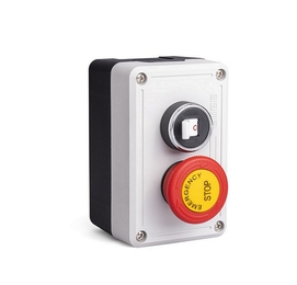 Пост 2-х кнопочный IP50, (1НО+1H3), PY2D21G23 - EMAS