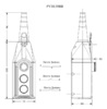 Пульт управления 3-х кнопочный, 1-х скоростной, PV3E30BB - EMAS 