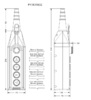 Пульт управления 5-и кнопочный, 1-х скоростной, PV5E30B22 - EMAS 