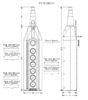 Пульт управления 7-и кнопочный, 1-х скоростной, PV7E30B222 - EMAS 