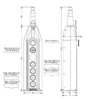 Пульт управления 6-и кнопочный, 1-х скоростной, PV7E30B22AC20 - EMAS 