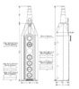 Пульт управления 6-и кнопочный, 2-х скоростной, PV7E30B44AC20 - EMAS 