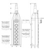 Пульт управления 7-и кнопочный, 1-х скоростной, PV7EA30C222 - EMAS 