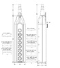 Пульт управления 8-и кнопочный, 2-х скоростной, PV8E30B444S30 - EMAS 