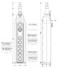 Пульт управления 9-и кнопочный, 1-х скоростной, PV9E30B222AA20 - EMAS 