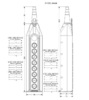 Пульт управления 8-и кнопочный, 2-х скоростной, PV9T14444 - EMAS 