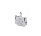 Блок подсветки с зеленым светодиодом 12-30V AC/DC, CB9 - EMAS 