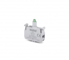 Блок подсветки с зеленым светодиодом 220V DC, CBT - EMAS 
