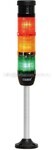 Сигнальная колонна IP40, 50 мм, LED FLASH 24V AC/DC, цвет красный, желтый, зеленый, IK53L024ZM04 - EMAS 