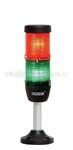 Сигнальная колонна IP65, 50 мм, LED FLASH 220V AC, цвет красный, зеленый, IK52F220XM03E - EMAS 