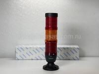 Сигнальная колонна IP65, 50 мм, LED 24V AC/DC, цвет красный, желтый, красный, IK53KSKL024XM02E - EMAS 