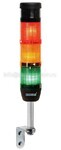 Сигнальная колонна IP40, 50 мм, LED 220V AC, зуммер, цвет красный, желтый, зеленый, IK53L220ZD01 - EMAS 