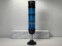 Сигнальная колонна IP40, 50 мм, LED 220V AC, зуммер, цвет синий тройной, IK53MMML220ZM03 - EMAS 