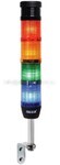 Сигнальная колонна IP40, 50 мм, LED 24V AC/DC, цвет красн, жел, зелен, син, IK54L024ZD01 - EMAS 