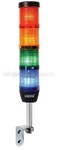 Сигнальная колонна IP40, 50 мм, LED 24V AC/DC, цвет красный, желтый, зеленый, синии, IK54L024XD01 - EMAS 