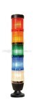 Сигнальная колонна IP40, 50 мм, LED FLASH 220V AC, цвет крас, желт, зел, син, бел, IK55L220XM02 - EMAS 