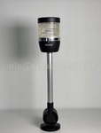 Сигнальная колонна IP65, 70 мм, LED 24V AC/DC, цвет белый, IK71BL024XD24E - EMAS 