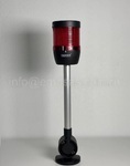 Сигнальная колонна IP65, 70 мм, LED FLASH 24V AC/DC, цвет красный, IK71F024XD24E - EMAS 