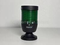Сигнальная колонна IP65, 70 мм, LED FLASH 24V AC/DC, цвет зеленый, IK71YF024XM02E - EMAS 