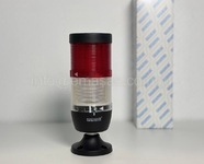 Сигнальная колонна IP65, 70 мм, LED FLASH 24V AC/DC, цвет красный, белый, IK72KBF024XM02E - EMAS 