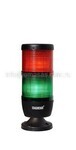Сигнальная колонна IP65, 70 мм, LED 220V AC, цвет красный, зеленый, IK72L220XM02E - EMAS 