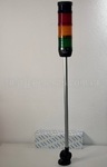 Сигнальная колонна IP40, 70 мм, LED FLASH 24V AC/DC, зуммер, цвет крас., желт., зелен., IK73F024ZD25 - EMAS 