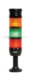 Сигнальная колонна IP40, 70 мм, LED 24V AC/DC, зуммер, цвет красный, желтый, зеленый, IK73L024ZM01 - EMAS 