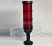 Сигнальная колонна IP65, 70 мм, LED FLASH 24V AC/DC, цвет красный тройной, IK73KKKF024XM01E - EMAS 