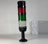 Сигнальная колонна IP40, 70 мм, LED FLASH 24V AC/DC, зуммер, цвет крас., зел., бел., IK73KYBF024ZM01 - EMAS 