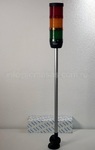 Сигнальная колонна IP65, 70 мм, LED 220V AC, цвет красный, желтый, зеленый, IK73L220XD25E - EMAS 