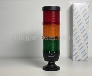 Сигнальная колонна IP65, 70 мм, LED 220V AC, цвет красный, желтый, зеленый, IK73L220XM02E - EMAS 