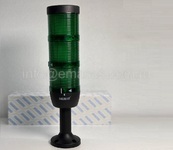 Сигнальная колонна IP65, 70 мм, LED 24V AC/DC, цвет зеленый тройной, IK73YYYL024XM01E - EMAS 