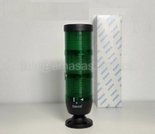 Сигнальная колонна IP65, 70 мм, LED 24V AC/DC, цвет зеленый тройной, IK73YYYL024XM02E - EMAS 