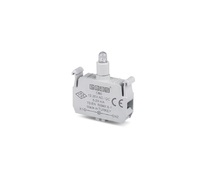 Блок подсветки с красным светодиодом 12-30V AC/DC, CB6 - EMAS 
