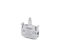 Блок подсветки с синим светодиодом 12-30V AC/DC, CB7 - EMAS 