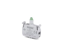 Блок подсветки с зеленым светодиодом 100-230V AC, CBY - EMAS 