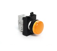 Светосигнальная арматура желтая 12-30V AC/DC, CP080XS - EMAS 