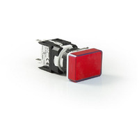 Светосигнальная арматура красная 12-24V AC/DC, D060DXK - EMAS 