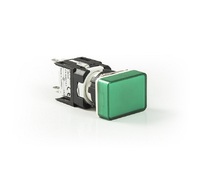 Светосигнальная арматура зеленая 12-24V AC/DC, D090DXY - EMAS 