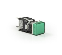 Светосигнальная арматура зеленая 12-24V AC/DC, D090KXY - EMAS 