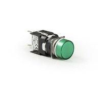 Светосигнальная арматура зеленая 12-24V AC/DC, D090YXY - EMAS 