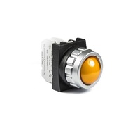 Светосигнальная арматура желтая 12-30V AC/DC, H080XS - EMAS 